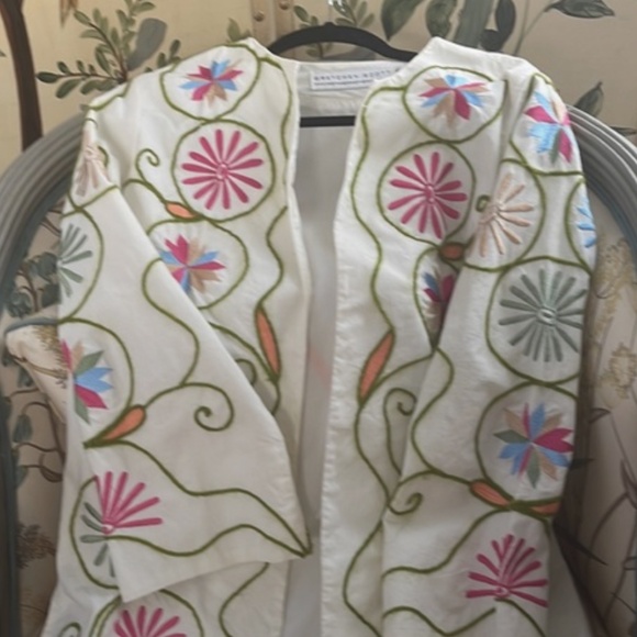 Gretchen Scott linen jacket - Size Medium - Perfect for summer! - Picture 2 of 5